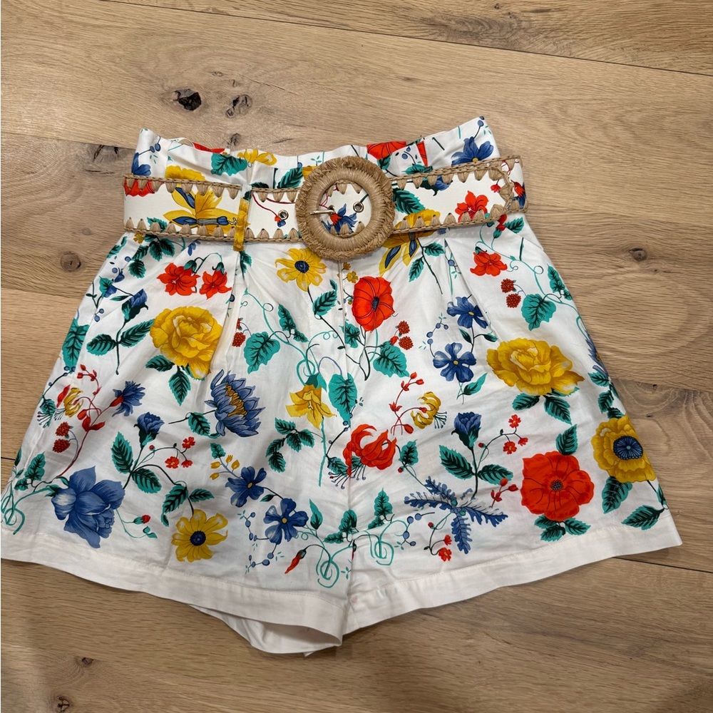 Cara Cara High Waist Floral Shorts - Picture 4 of 9